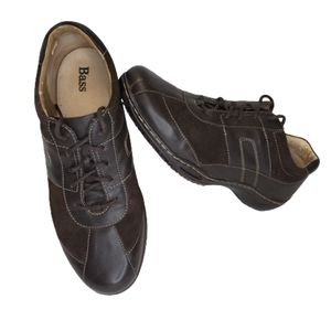 Bass Brown Leather Tern Casual Shoes Women's  Sz 8.5